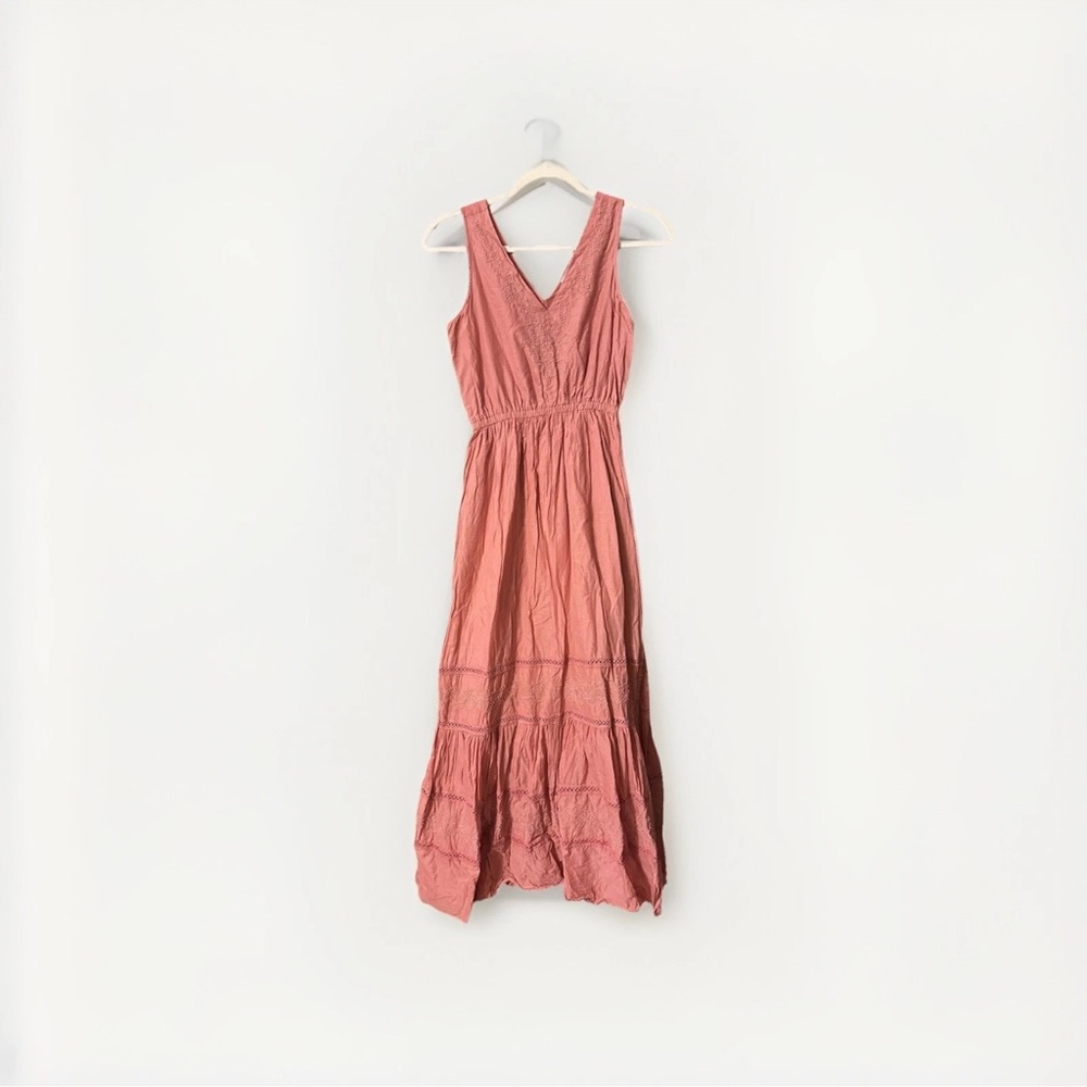 Lucky Brand Coral Maxi Dress